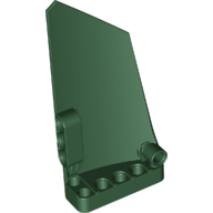 Lego Technic Panel Fairing #17 Large Smooth, Side A / Dark Green