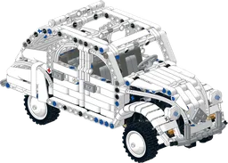 Citroen 2CV White
