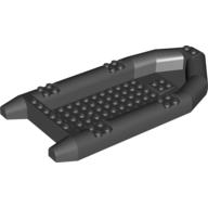 Lego Boat / Rubber Raft / Dinghy, Large 22 x 10 x 3 / Black