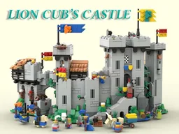 Lion Cub's Castle (Mini Castle inpired