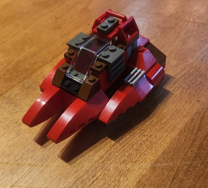 Lego Cloud City Car- 7119 Alt Build