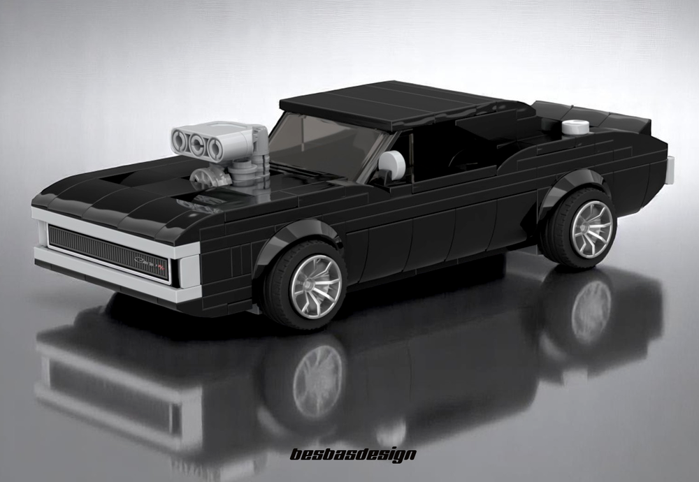 Lego Dodge Charger the fast and the furious (Dom's Charger)