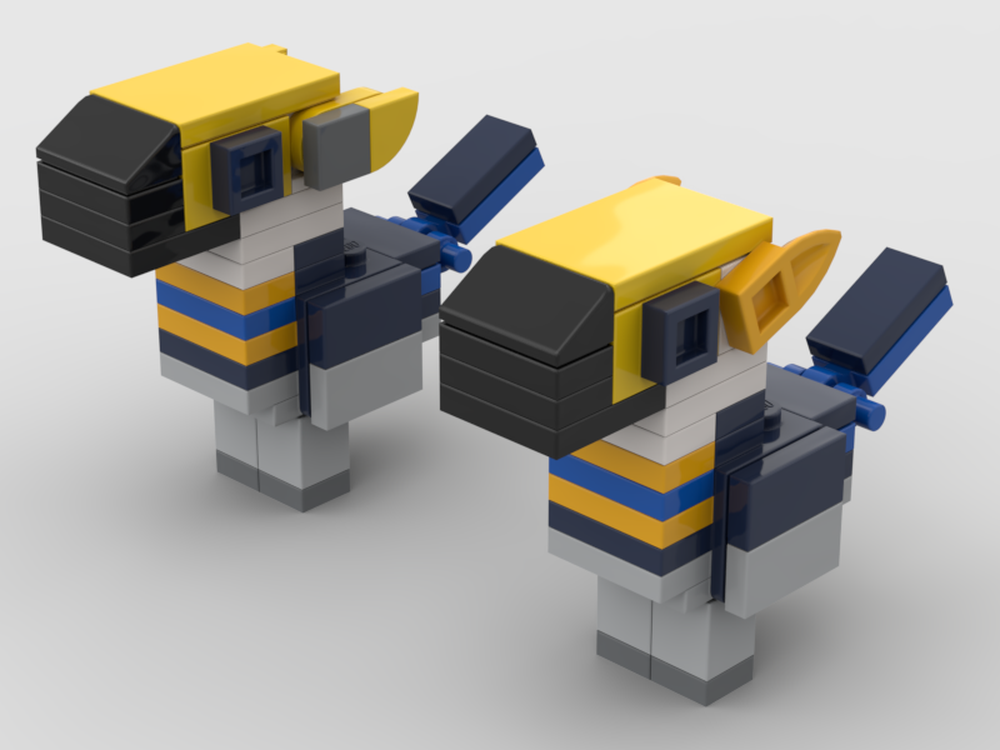 Lego Prison Break Big Beaks (Minecraft Legends)
