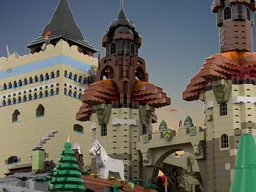 Dark Blue Castle