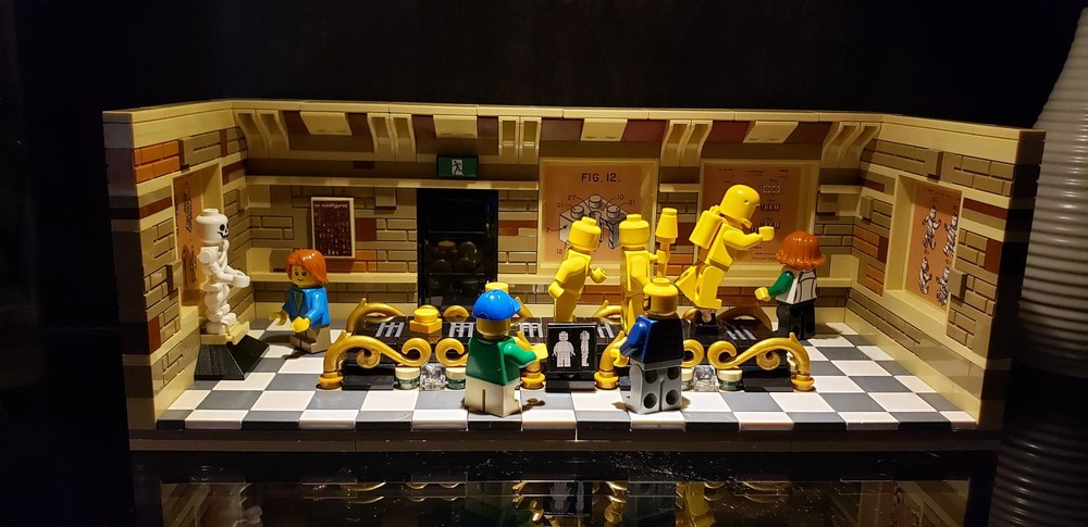 Lego Minifigure Evolution Display