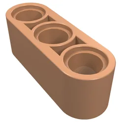 Technic Beam 1 x 3 Thick / Nougat