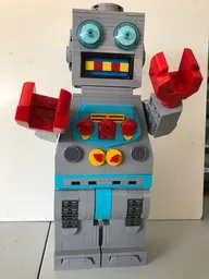Up-Scaled Clockwork Robot