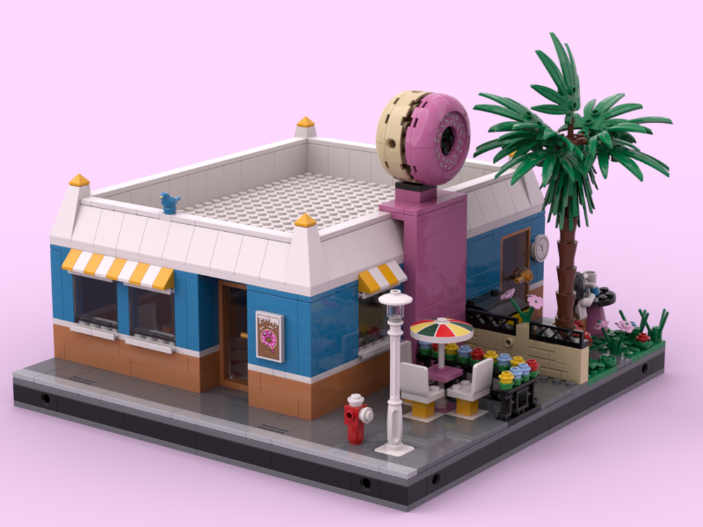 Lego Restaurant donuts