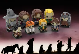 LOTR Brickheadz - Fellowship of the Ring
