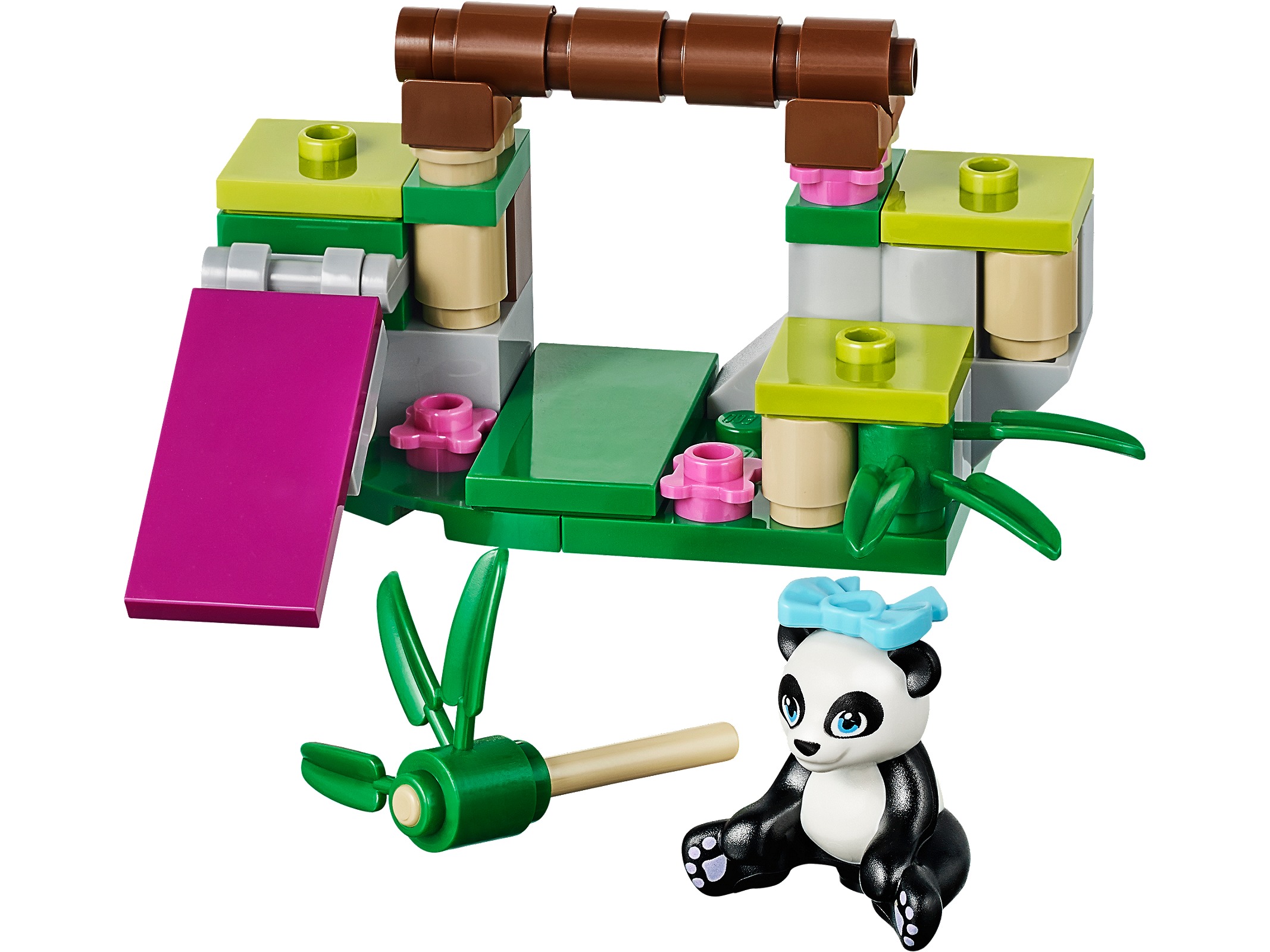 Lego Panda's Bamboo