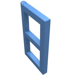 Window 1 x 2 x 3 Pane / Medium Blue