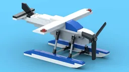 Single engine seaplane