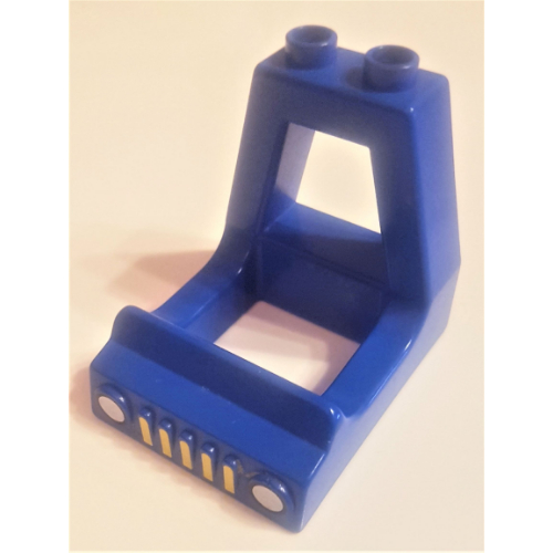 Lego Duplo Truck Cab with Grill and Headlights Print / Blue