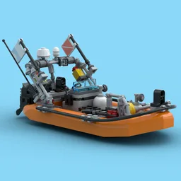 Divers Zodiac Boat