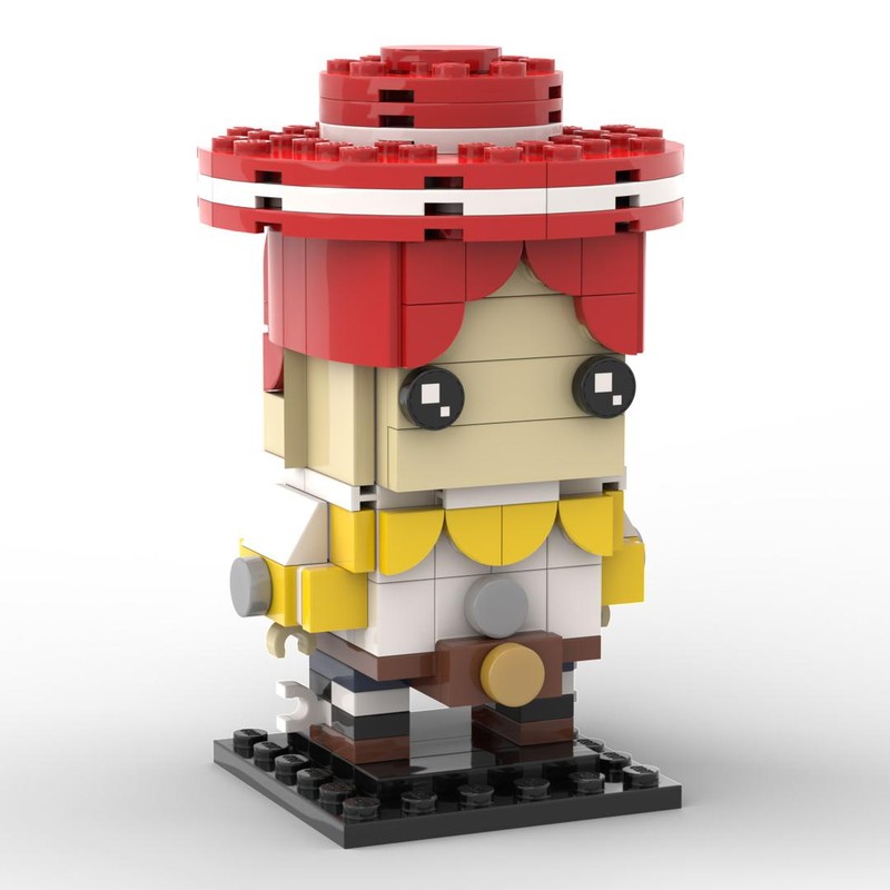 Lego Custom Lego Toy Story Jessie MOC Brickheadz