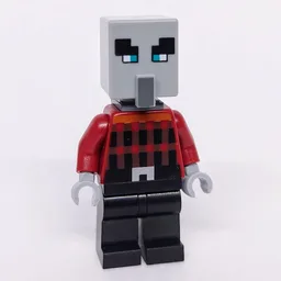 Pillager, Black Legs, Neck Bracket, Narrow Eyes