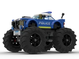 Monster Police Truck