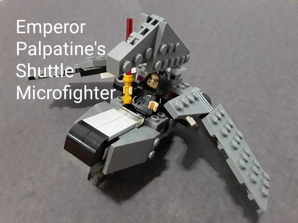 Lego Emperor Palpatine's Shuttle Microfighter