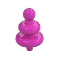 Headwear Accessory Vintage Sci-Fi Antenna / Dark Pink