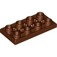 Tile Special 2 x 4 Inverted / Reddish Brown