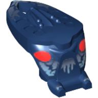 Lego Minifig Head Special, Barraki Takadox / Dark Blue