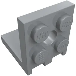 Bracket 2 x 2 - 2 x 2 / Light Bluish Gray