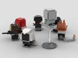 Mini-brickheadz - Other ambiguous Marvel characters