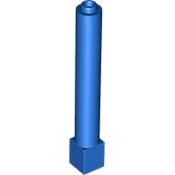 Lego Support Round 1 x 1 x 6 Solid Pillar / Blue