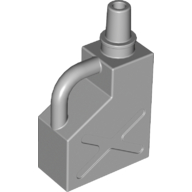 Lego Duplo Fuel Container 1 x 2 x 2 / Light Bluish Gray