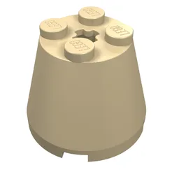 Cone 3 x 3 x 2 / Tan