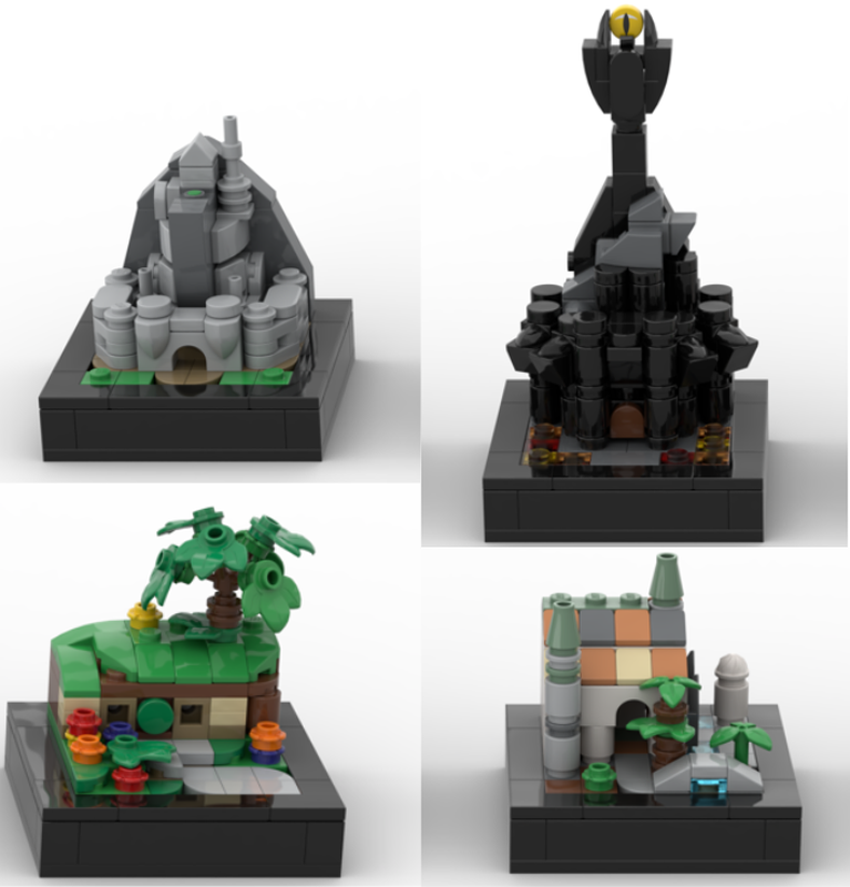 LEGO microscale (LOTR)