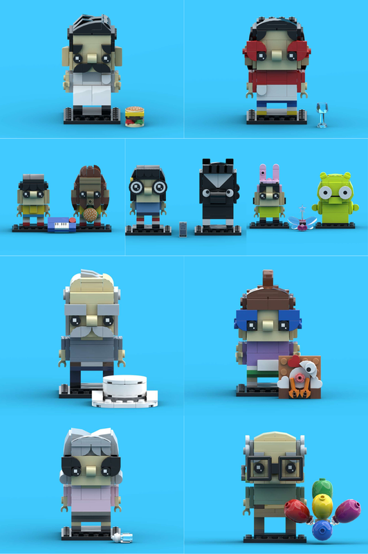 Lego Family Pack - Bob's Burgers