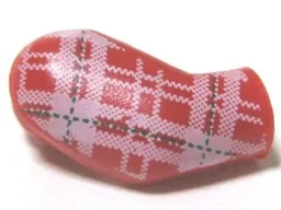 Arm, Right with Plaid Shirt Pattern