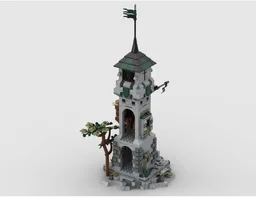 Medieval Forest Watchtower