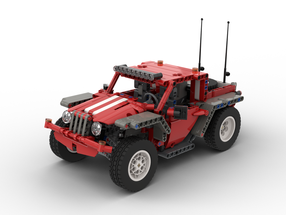 Lego Lifeguard Jeep