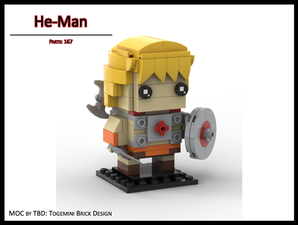 Lego He-Man Brickheadz - MOTU