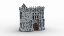 H16 Palace Gatehouse for my medieval castle