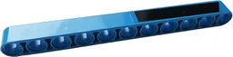 Technic, Liftarm Thick 1 x 11 with Black Stripe Pattern Model Left Side (Sticker) - Set 42083