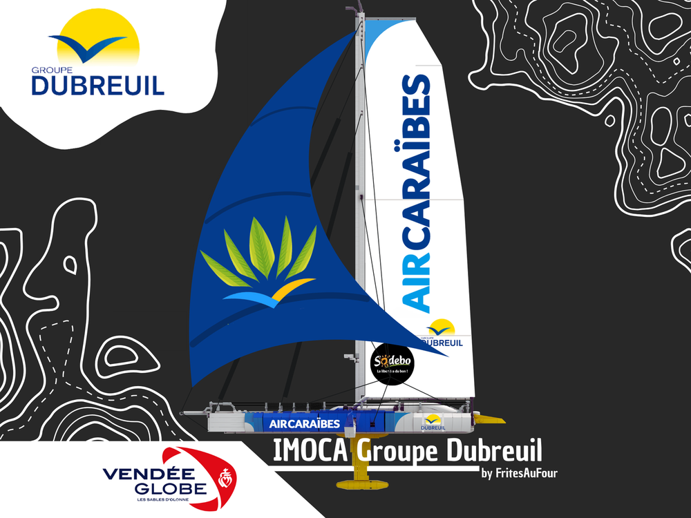 Lego IMOCA Groupe Dubreuil - Vendée Globe 2024