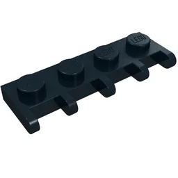 Hinge Vehicle Roof Holder 1 x 4 / Black