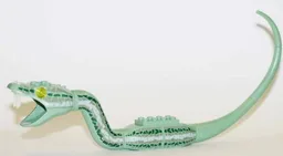 Snake, Harry Potter (Basilisk Sand Green with Scales) - Brick Built