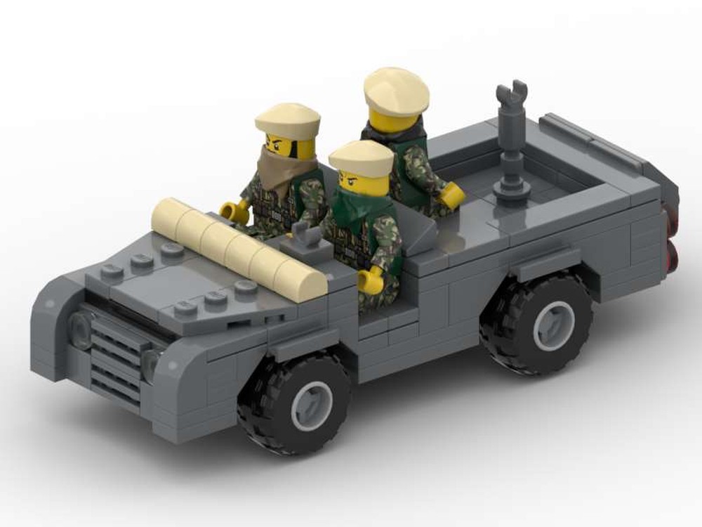 Lego Land Rover "Pink Panther"