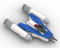Midi BTL-B Y wing (75391 Modification)
