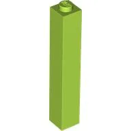 Brick 1 x 1 x 5 with Solid Stud / Lime