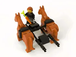 Two horse hitch