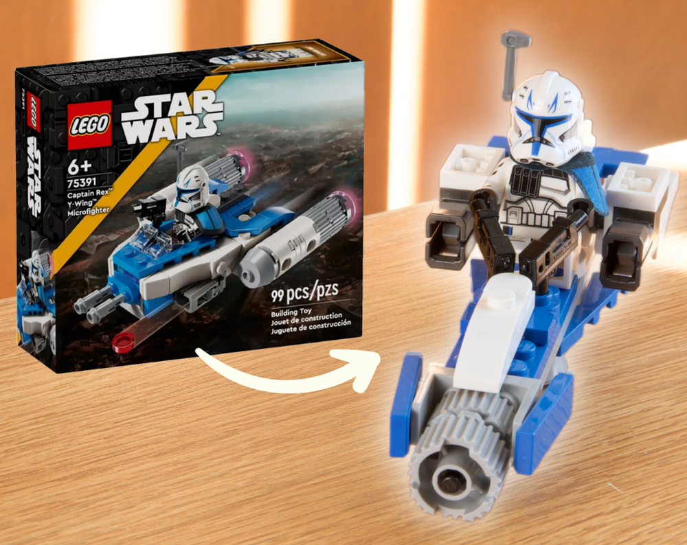 Lego Captain Rex's BARC Speeder Alternate Build (75391)