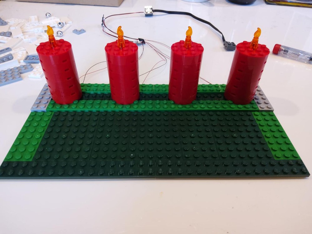 Lego Christmas arrangement