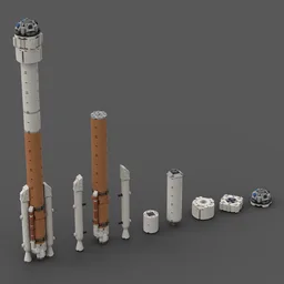 Atlas V N22 w/ Starliner [1:110]