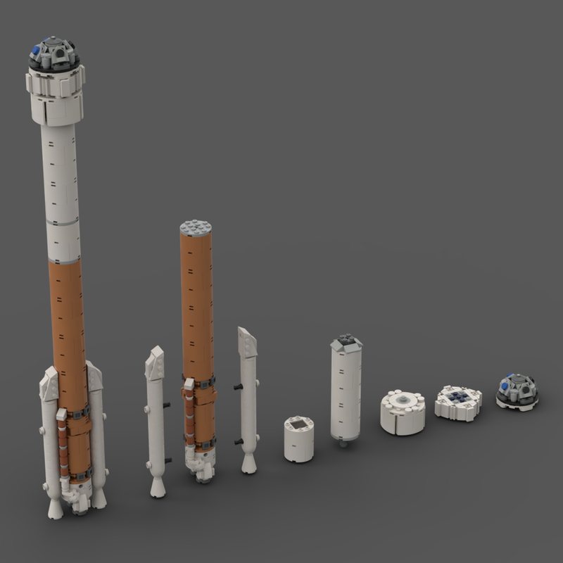 Lego Atlas V N22 w/ Starliner [1:110]