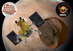 MMX Spacecraft and IDÉFIX rover